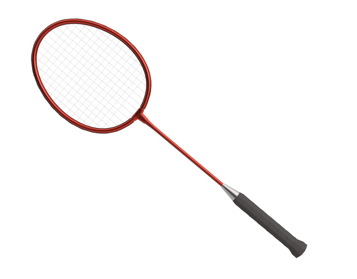 badminton racket 3D Model .c4d .max .obj .3ds .fbx .stl .blend 