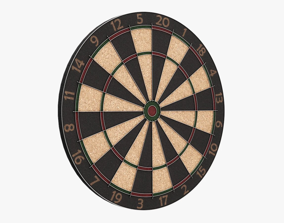 飞镖盘 3D 模型 .c4d .max .obj .3ds .fbx .stl .blend 