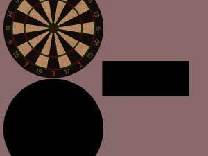 dartboard 3D 模型