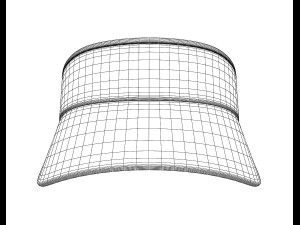 tennis hat 3D 模型