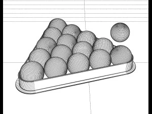 bolas de billar Modelo 3D