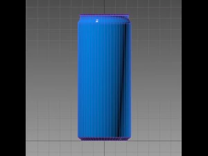 beverage slim can 250ml 3D Model