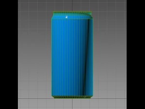 beverage slim can 200ml 3D Model