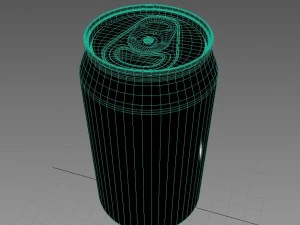 beverage can 330ml 3D Model