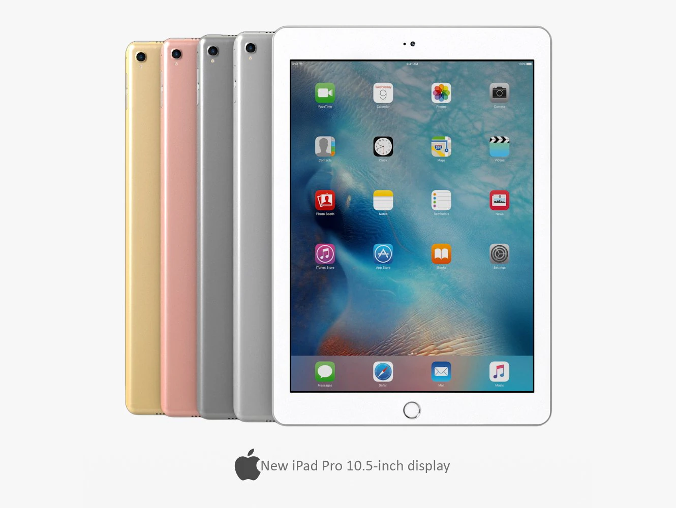 apple ipad pro 105 inch 3D Model .c4d .max .obj .3ds .fbx .stl .blend 