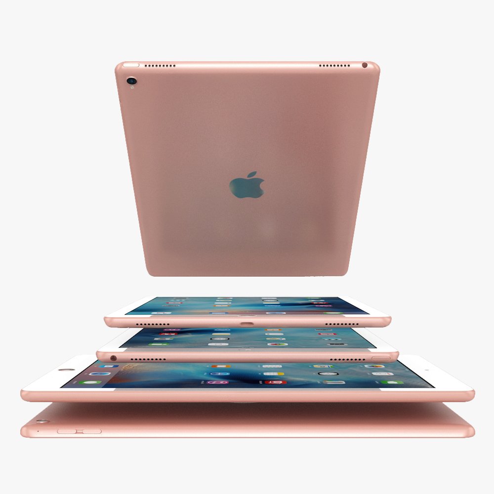 apple ipad pro 105 inch 3Dモデル