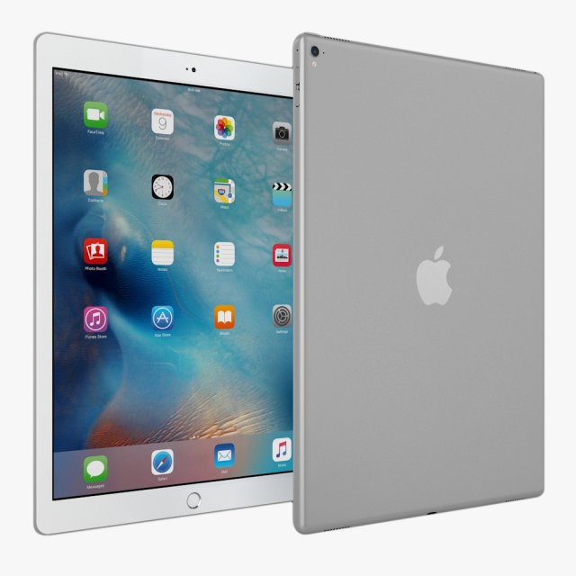 apple ipad pro 129 inch 3Dモデル in タブレット 3DExport