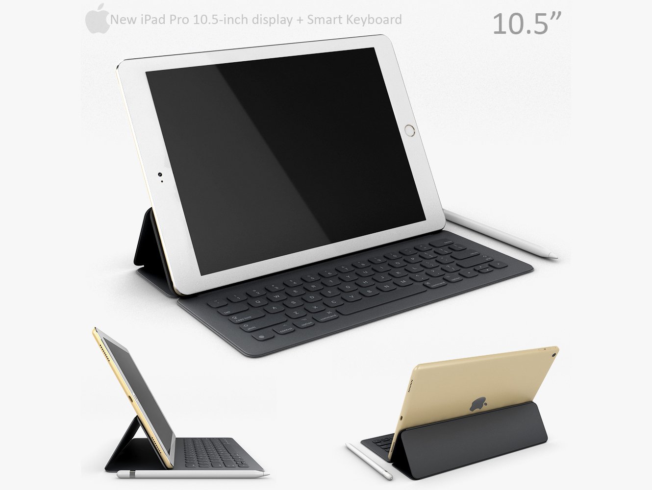 APPLE 10.5 INCH iPad Pro用Smart KeyboardPC周辺機器 - PC周辺機器