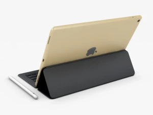 apple ipad pro 105 with smart keyboard 3D Model