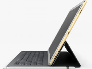 apple ipad pro 105 with smart keyboard 3D Model