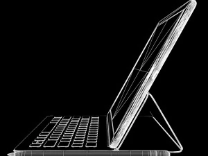 apple ipad pro 105 with smart keyboard 3D Model