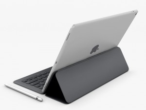 apple ipad pro 129 inch with smart keyboard 3D-Modell