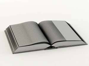 open book 3D Model