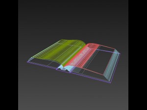 open book 3D Model
