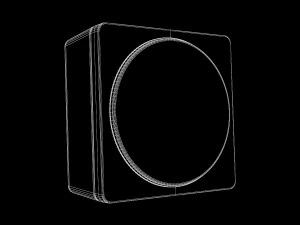 braun travel alarm clock 3D Model