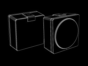 braun travel alarm clock 3D Model