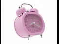 goldfox fashion oval cute twin double bell desk alarm clock 3d Modelo 3D