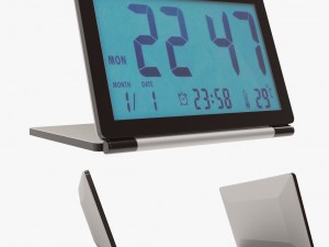 3d alarm clocks model Modelo 3D