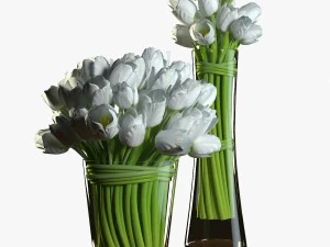 꽃 comp01 3D 모델