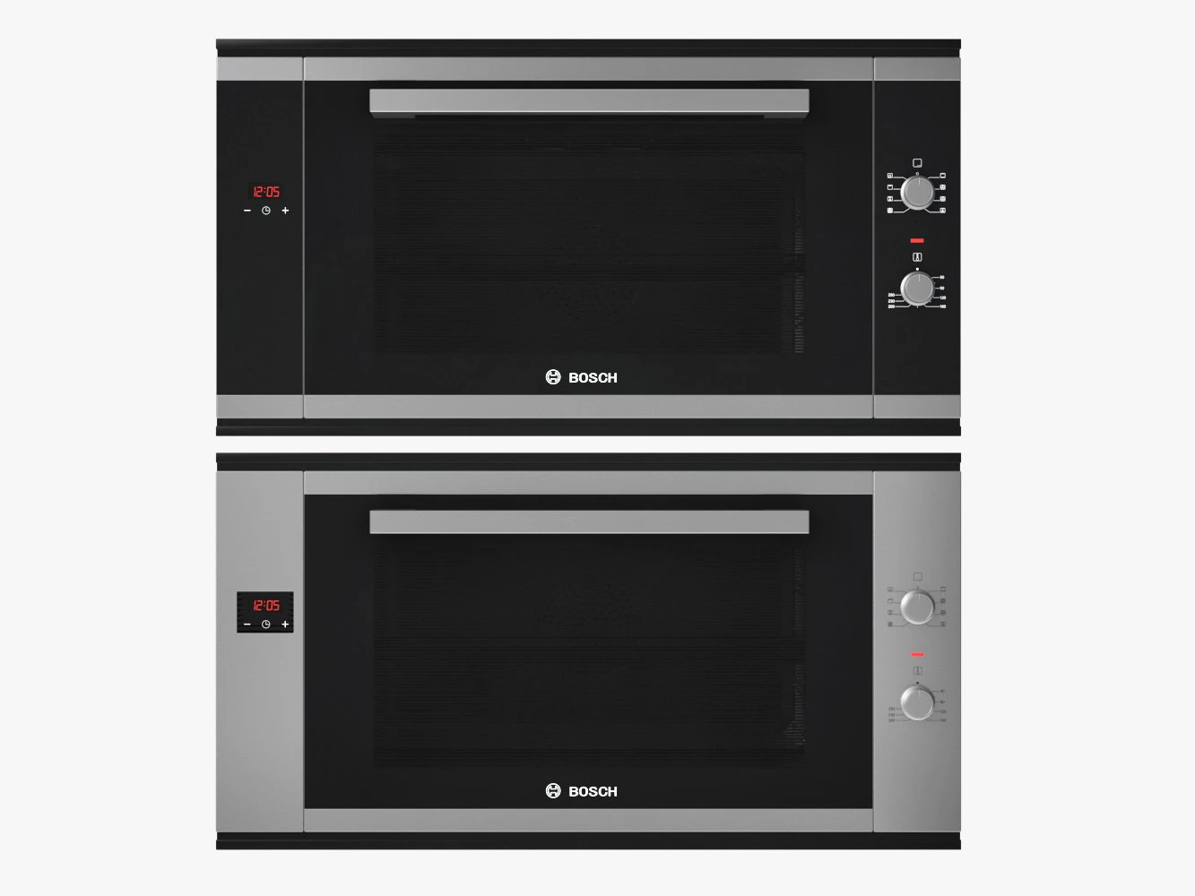 90 cm built-in single oven serie 6 bosch 3D Model .c4d .max .obj .3ds .fbx .stl .blend