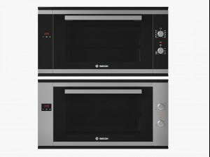 90 cm built-in single oven serie 6 bosch Modelo 3D