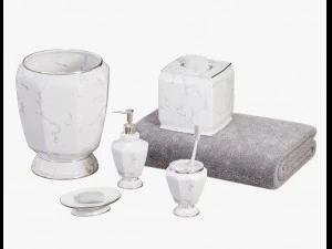 bathroom accessories vol 01 3D Model