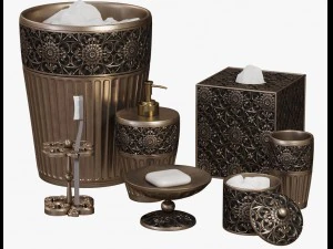 bathroom accessories vol 01 3D Model
