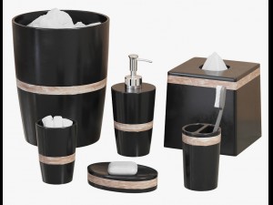 bathroom accessories vol 01 3D Model