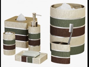 bathroom accessories vol 01 3D Model