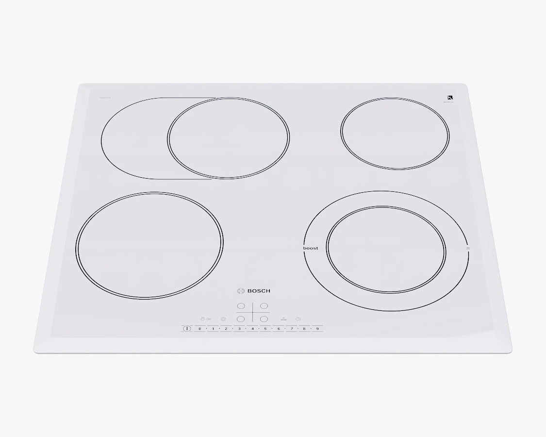 3d bosch cooktop pkn652fp1e 3D Model .c4d .max .obj .3ds .fbx .stl .blend