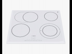 3d bosch cooktop pkn652fp1e Modelo 3D