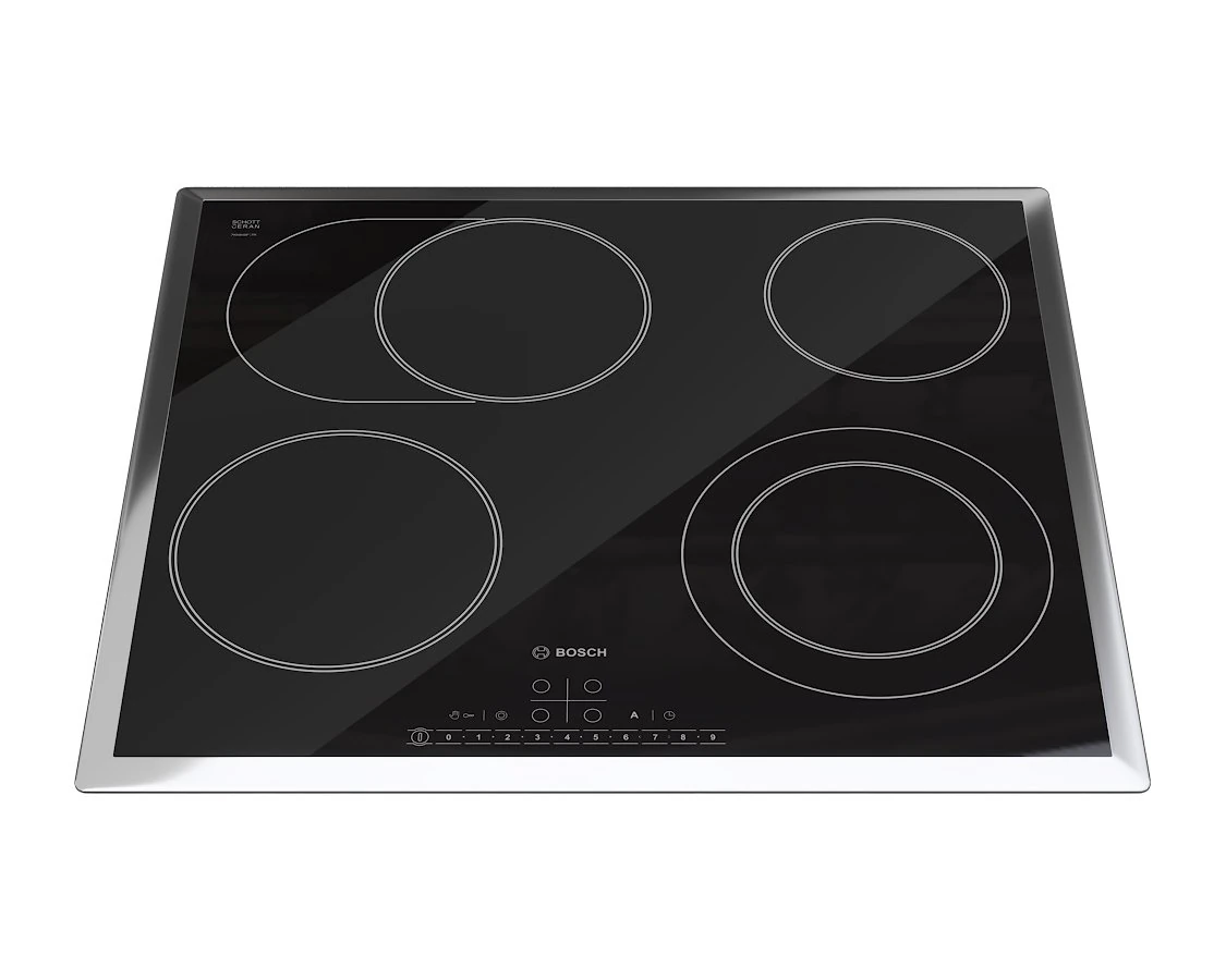 bosch cooktop pkn645f17r model 3D Model .c4d .max .obj .3ds .fbx .stl .blend 