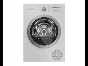 3d bosch dryer wty87781oe 3D Model