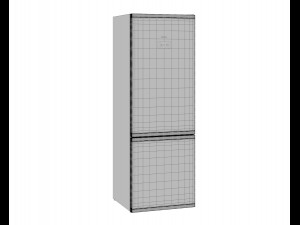 bosch fridge kgn49sb3ar Model 3D
