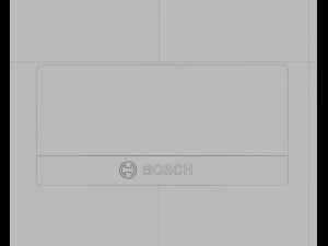 bosch fridge kgn49xi2or 3D Model