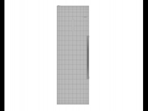3d bosch fridge ksv36vw21r 3D Model