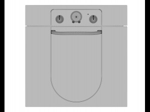 3d bosch oven hba23bn61 3Dモデル
