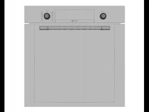 3d bosch oven hba337bw0r-model 3D Model