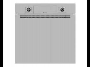 bosch oven hba537bm0r model 3D Модель