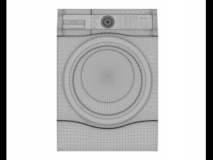 bosch washer dryer wdu28590oe Model 3D