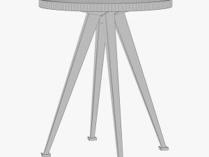 3d hay pyramid coffee table model 3D Model