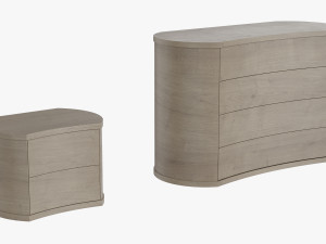 colombini casa polaris bedroom furniture 3d 3D Модель