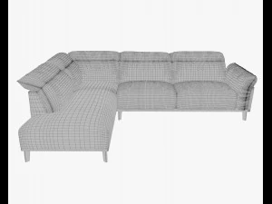 colombini casa pensiero sofa 3D Model