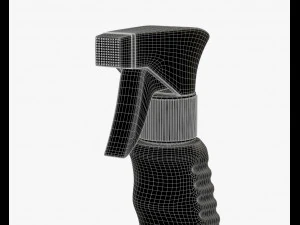 3d cleaning spray 3D Model