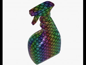 3d cleaning spray 3D Model