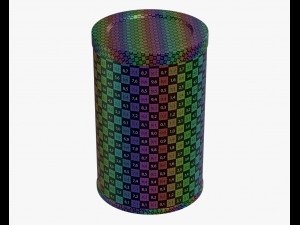 coffee tin can Modelo 3D