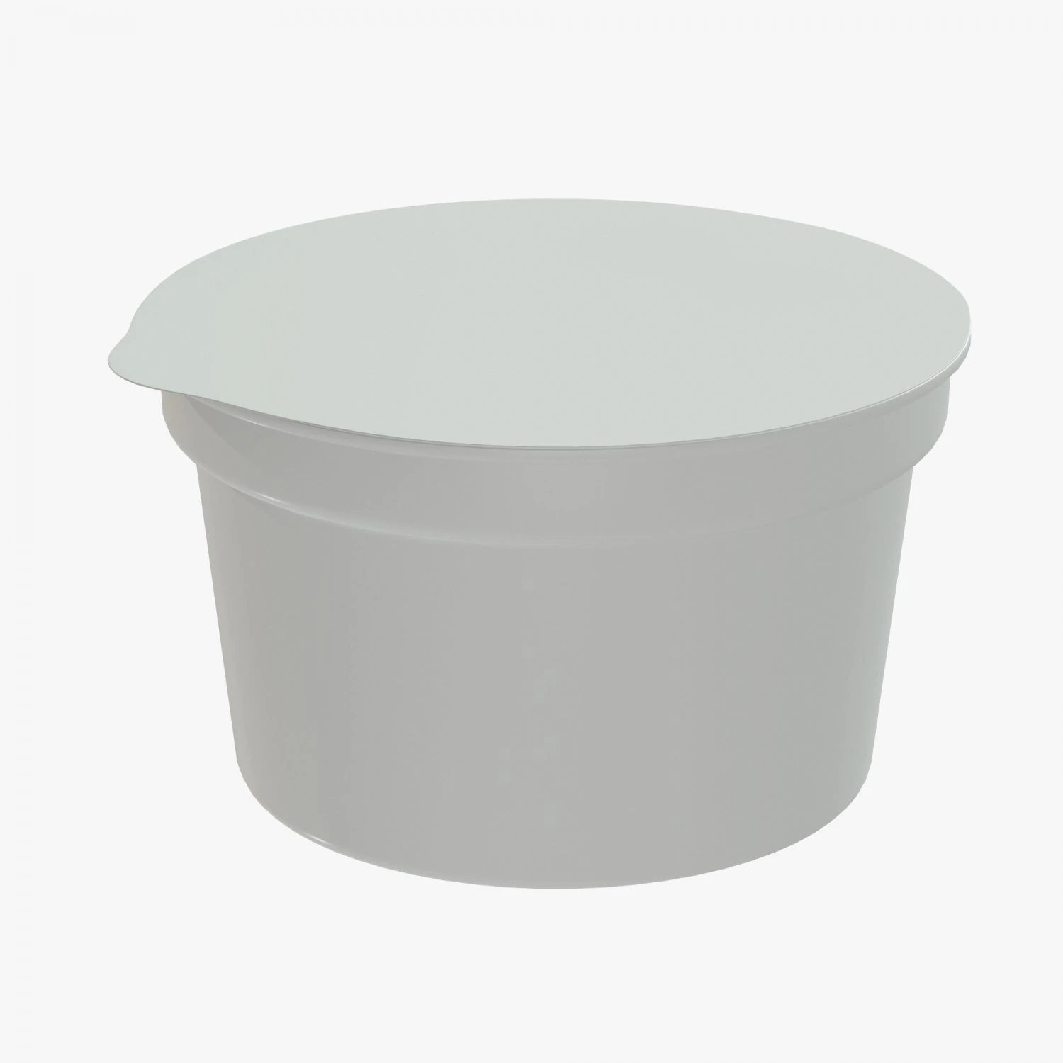 Modello 3D della ricotta Modello 3D .c4d .max .obj .3ds .fbx .stl .blend 