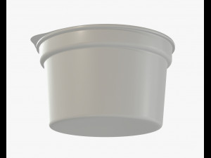 3d cottage cheese model 3D 모델