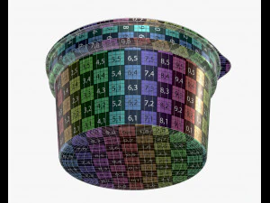 Modello 3D della ricotta Modello 3D