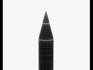 eyeliner black 3D Model